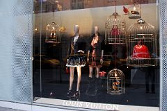 New York City Fifth Avenue 745 01 Louis Vuitton Window Display 1 E 57 St